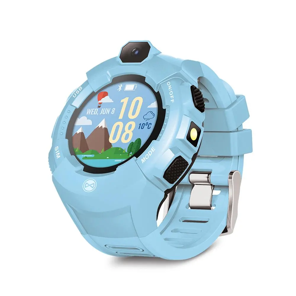 Smartwatch Forever Kids Care Me KW-400 GPS WiFi Niebieski