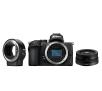 Aparat Nikon Z50 + NIKKOR Z DX 16-50mm + adapter