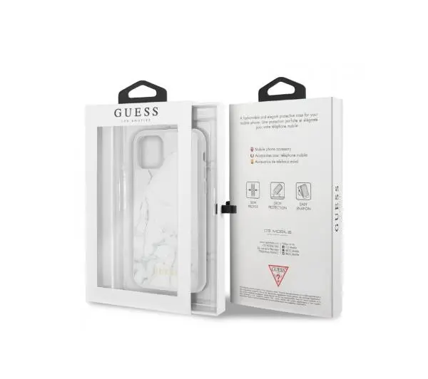 Guess GUHCN65HYMAWH do iPhone 11 Pro Max Biały