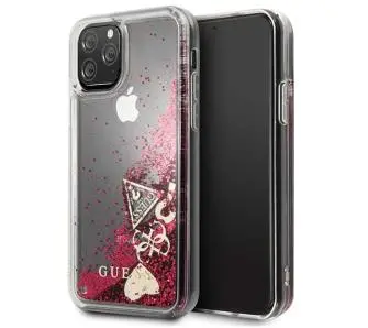 Etui Guess GUHCN58GLHFLRA do iPhone 11 Pro Raspberry