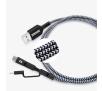 Kabel Zendure USB 3-W-1 1m (czarny)