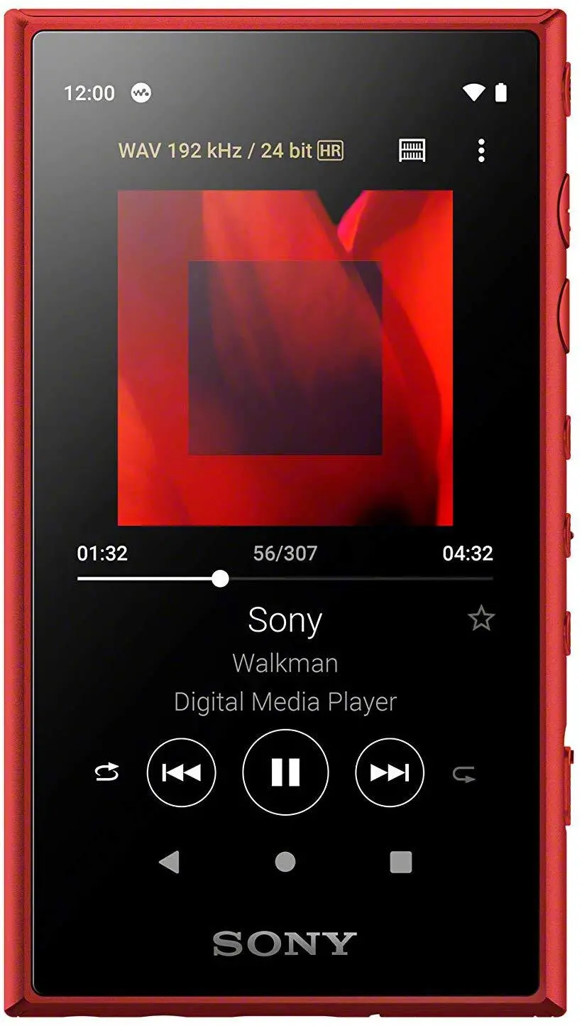 Odtwarzacz MP3 Sony NW-A105 Czerwony