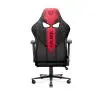 Fotel Diablo Chairs X-Player 2.0 Normal Size Gamingowy do 150kg Skóra ECO Tkanina Karmazynowo-antracytowy