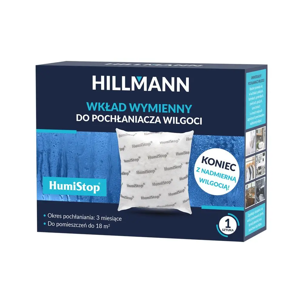 Wkład do pochłaniacza wilgoci HILLMANN HumiStop