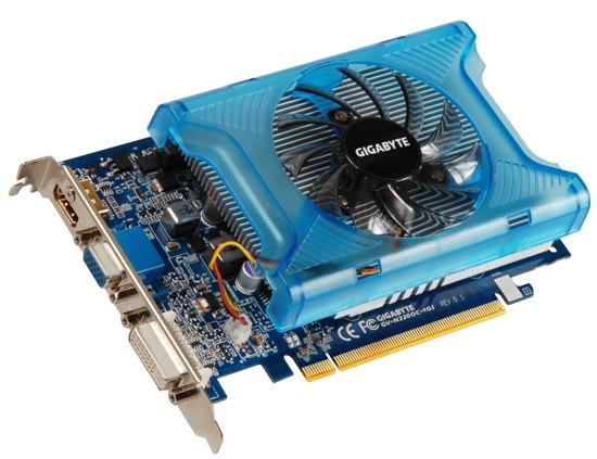 Gigabyte GeForce GT220 1024MB DDR3 128bit OverClock