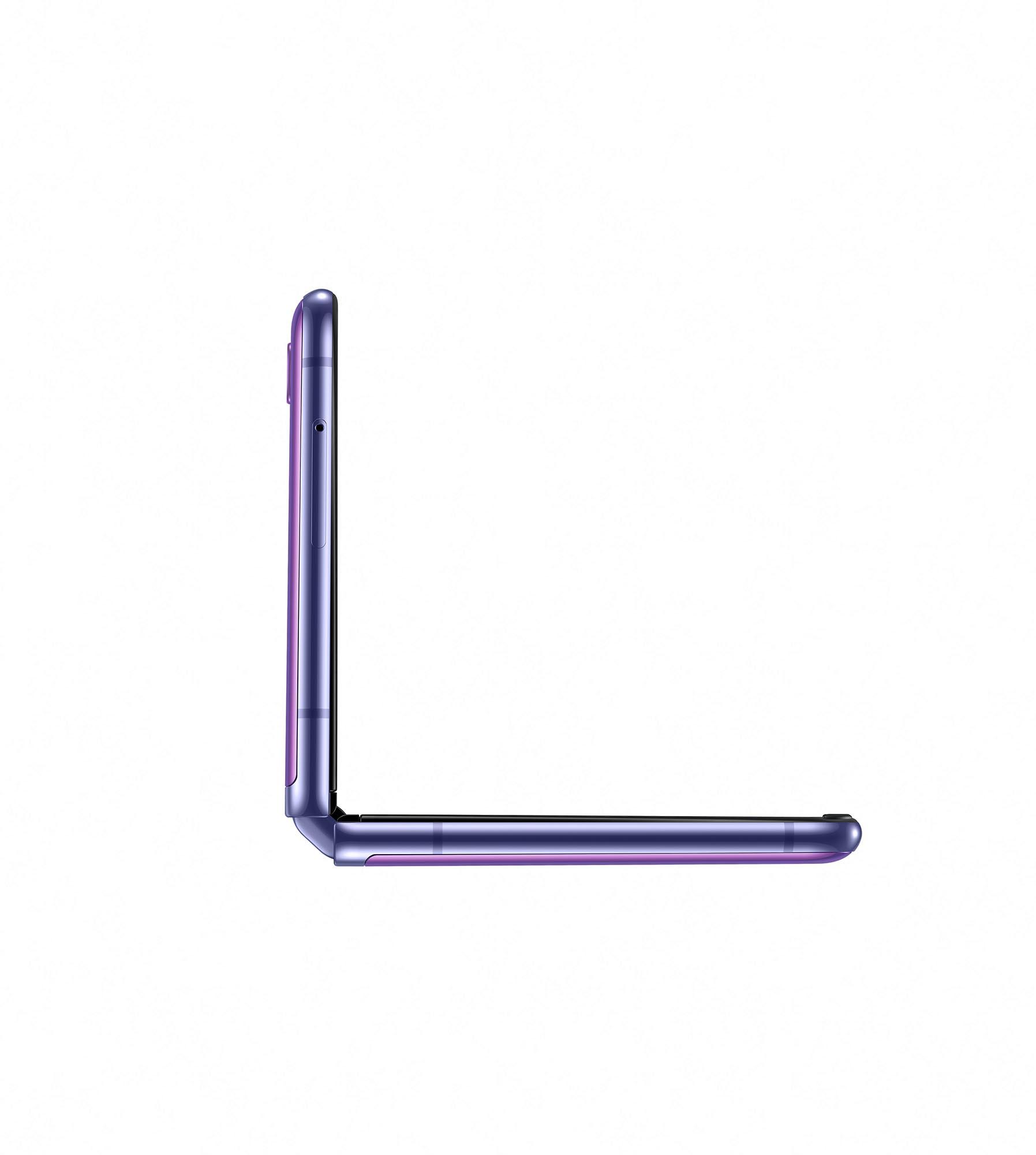Smartfon Samsung Galaxy Z Flip - 6,7" - 12 Mpix - purpurowy