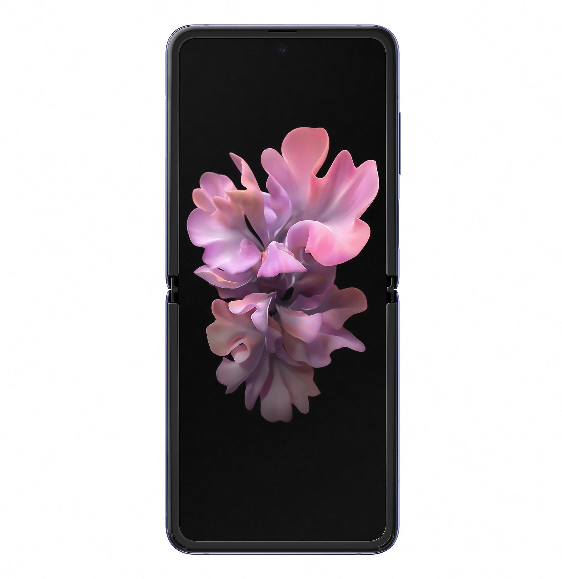 Smartfon Samsung Galaxy Z Flip - 6,7" - 12 Mpix - purpurowy
