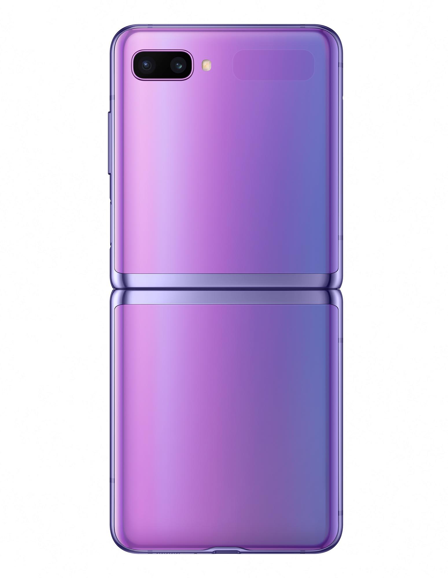 Smartfon Samsung Galaxy Z Flip - 6,7" - 12 Mpix - purpurowy