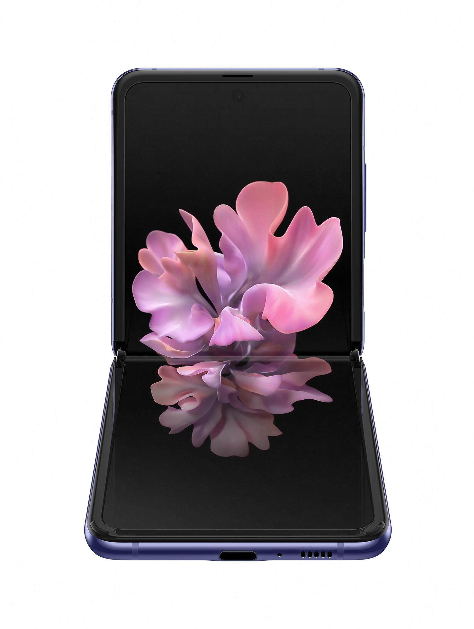 Smartfon Samsung Galaxy Z Flip - 6,7" - 12 Mpix - purpurowy