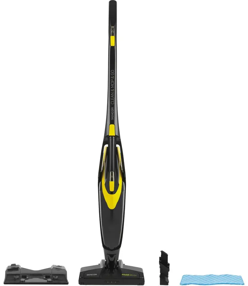 Odkurzacz bezprzewodowy Sencor SVC 0741YL 85min Funkcja mycia