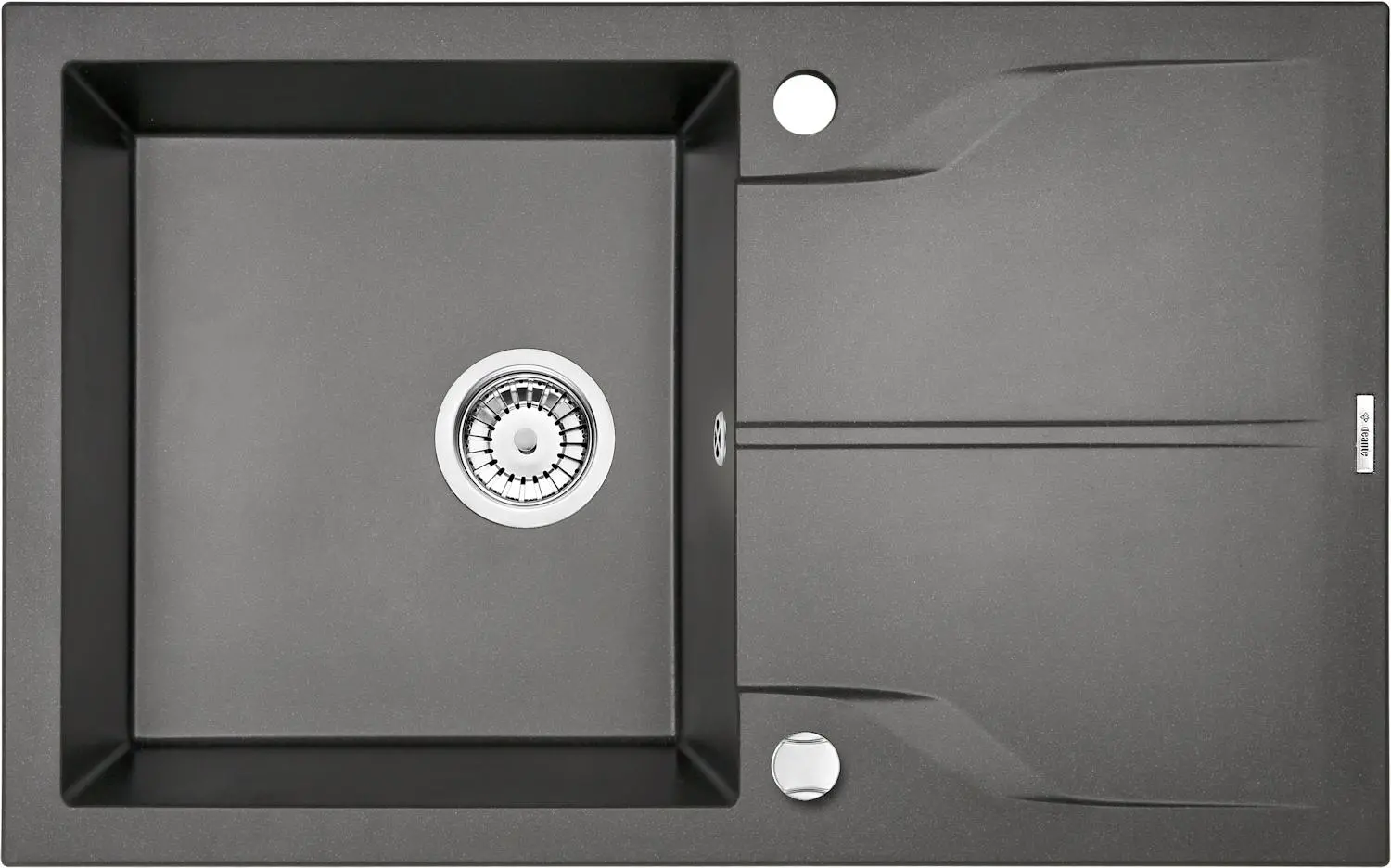 Zlewozmywak Deante Andante ZQN T113 Granitowy Antracyt