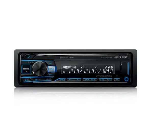 Alpine UTE-204DAB z USB 4x50W Bluetooth