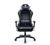 Fotel Diablo Chairs X-One 2.0 Normal Size Gamingowy do 136kg Skóra ECO Tkanina Czarno-niebieski