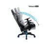 Fotel Diablo Chairs X-One 2.0 Normal Size Gamingowy do 160kg Skóra ECO Tkanina Czarno-niebieski