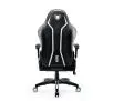 Fotel Diablo Chairs X-One 2.0 Normal Size Gamingowy do 136kg Skóra ECO Tkanina Czarno-biały