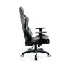 Fotel Diablo Chairs X-One 2.0 Normal Size Gamingowy do 136kg Skóra ECO Tkanina Czarno-biały