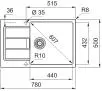 Zlewozmywak Franke Sirius 2.0 S2D 611-78 XL Tectonite Onyx