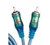 Kabel  audio Oehlbach Ice Blue 50 92021 0,5m Niebieski