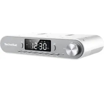 Radioodbiornik TechniSat KitchenRadio Radio FM Bluetooth Biało-srebrny