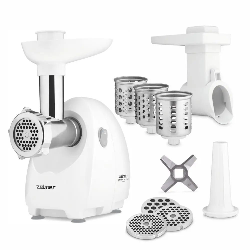 Maszynka do mięsa Zelmer ZMM4048B 1900W 3 sitka Szatkownica