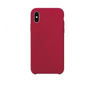 Etui Xqisit Silicone do iPhone X/Xs Czerwony