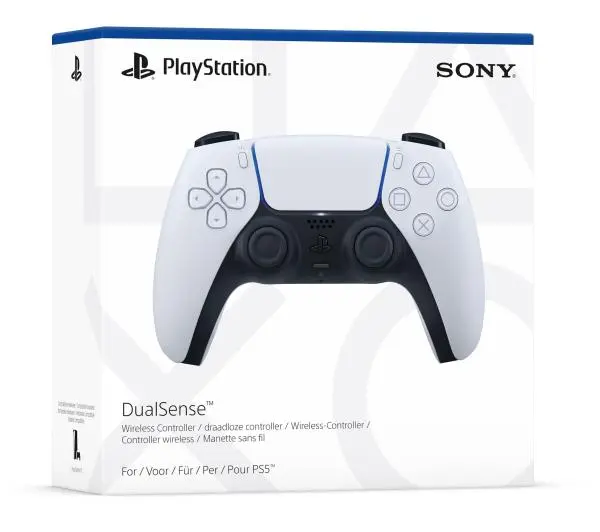 Sony DualSense do PS5 Bezprzewodowy Biały - Kup na Raty - RRSO 0%