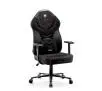 Fotel Diablo Chairs X-Gamer 2.0 Normal Size Gamingowy do 150kg Skóra ECO Tkanina Dark obsidian