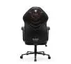 Fotel Diablo Chairs X-Gamer 2.0 Normal Size Gamingowy do 150kg Skóra ECO Tkanina Dark obsidian