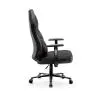 Fotel Diablo Chairs X-Gamer 2.0 Normal Size Gamingowy do 150kg Skóra ECO Tkanina Dark obsidian