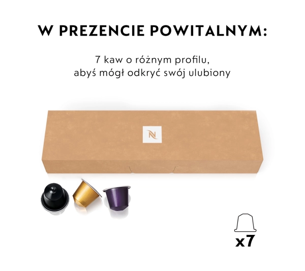 DeLonghi Nespresso Inissia EN80.B - ⚡ BESTSELLERY ⚡ - Kup na Raty - RRSO 0%