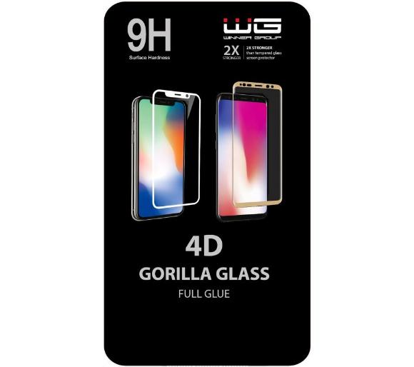 dedykowane szkło hartowane Winner WG 4D Full Glue Huawei Y6p (czarny)