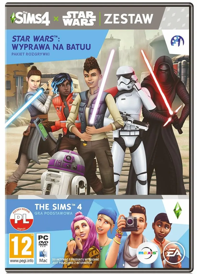 Zestaw The Sims 4 + Star Wars Wyprawa Na Batuu Gra na PC