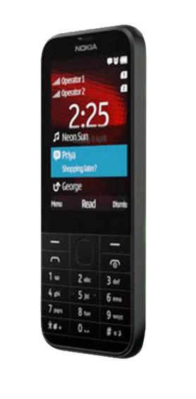 Nokia 225 Dual Sim (czarny)