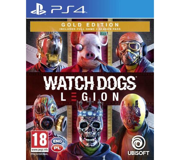 gra Watch Dogs Legion - Edycja Gold Gra na PS4 (Kompatybilna z PS5)