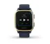 Smartwatch Garmin Venu Sq Music GPS Granatowo-złoty