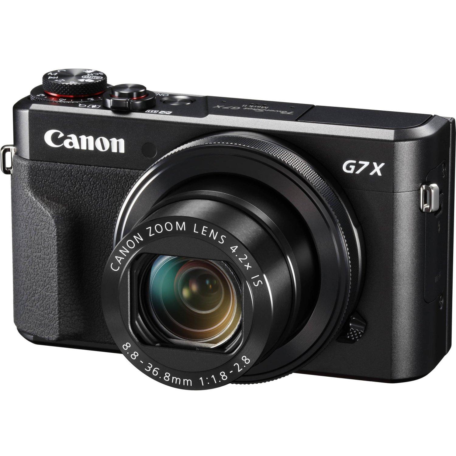 【美品】CANON PowerShot G7X Aparat Canon PowerShot G7 X Mark II Vloger Kit - Opinie