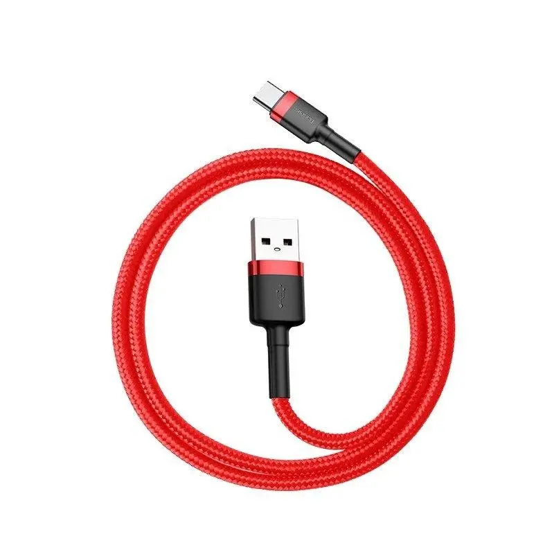 Kabel Baseus USB-C Cafule 2A 2m Czerwony