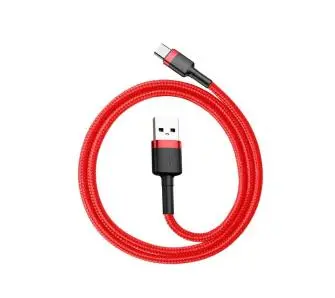Kabel Baseus USB-C Cafule 2A 2m Czerwony
