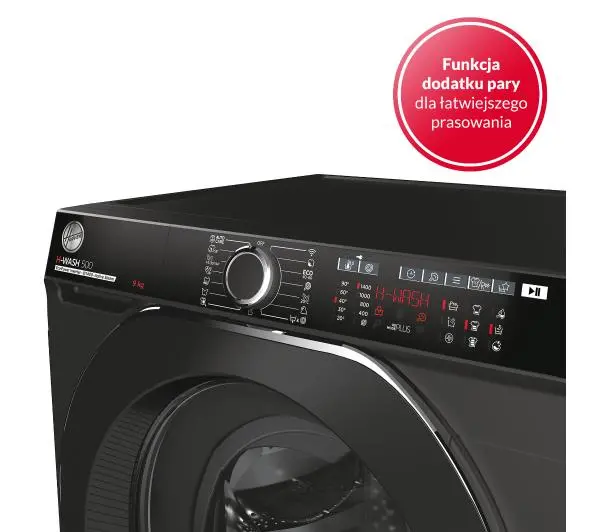 Hoover H-Wash 500 HWP 49AMBCR/1-S Slim 9kg 1400obr/min Zdalne sterowanie - DRUGI -30%, ALBO 5-TY ZA 1ZŁ - Kup na Raty - RRSO 0%