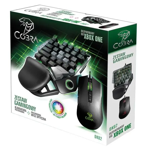 Zestaw Cobra DK02 Xbox Czarny