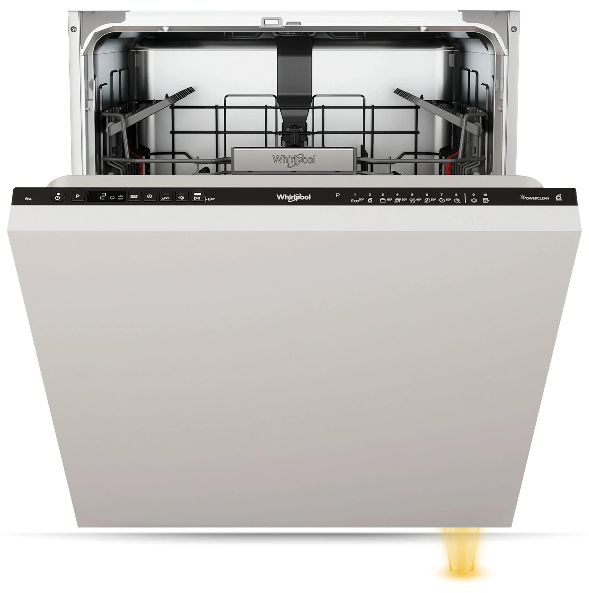 Zmywarka Whirlpool WIO 3T133 PE 6.5 59,8cm Automatyczne otwieranie drzwi