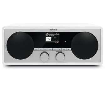 Radioodbiornik TechniSat DigitRadio 451 CD IR Radio FM DAB+ Internetowe Bluetooth Biały