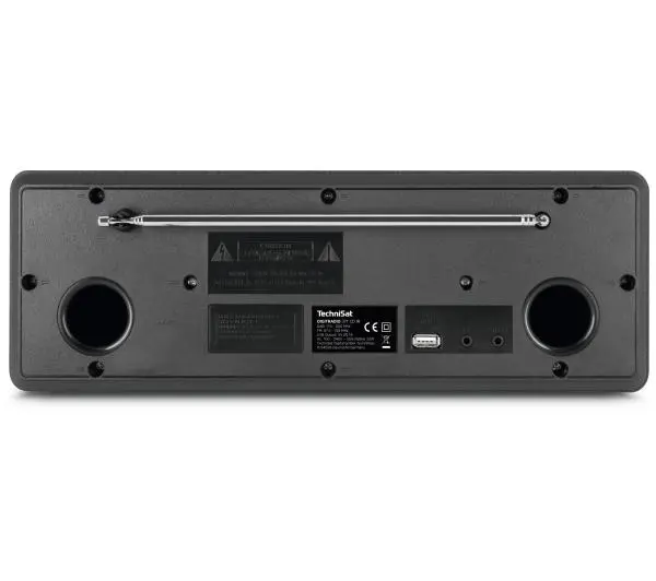 TechniSat DigitRadio 370 CD IR Radio FM DAB+ Internetowe Bluetooth Czarny - Kup na Raty - RRSO 0%