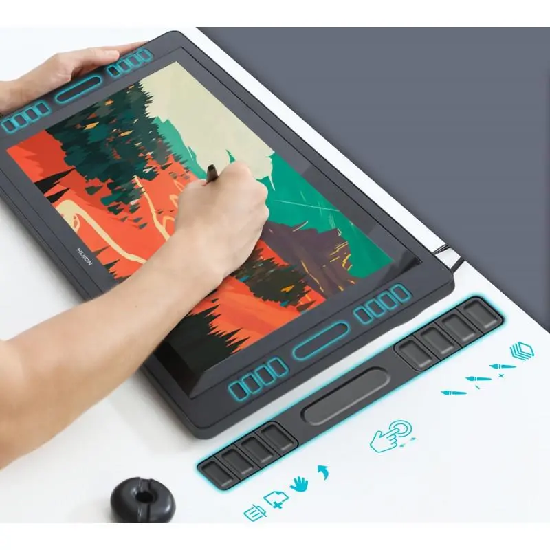 Tablet graficzny Huion Kamvas Pro 20 2019 Czarny - Opinie, Cena