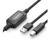 Kabel USB UGREEN US122 10374 10m Czarny