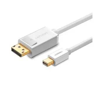 Kabel DisplayPort UGREEN MD105 10476 1,5m Biały