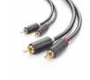 Kabel  audio UGREEN AV104 / 10518 2m Czarny