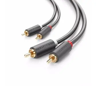 Kabel  audio UGREEN AV104 / 10518 2m Czarny