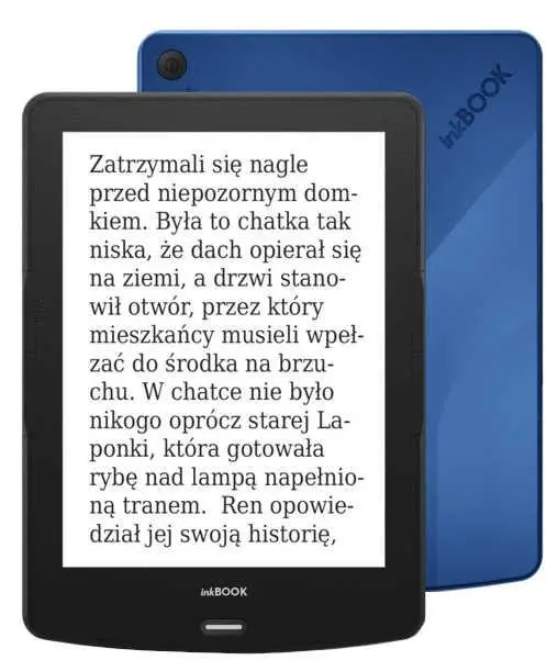 Czytnik E-booków inkBOOK Calypso Plus 6" 16GB WiFi Niebieski Etui
