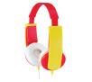 Słuchawki przewodowe JVC HA-KD5-R (czerwono-żółte)
